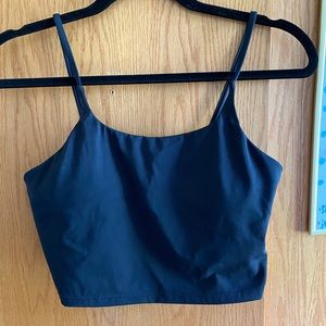 Amazon black crop top